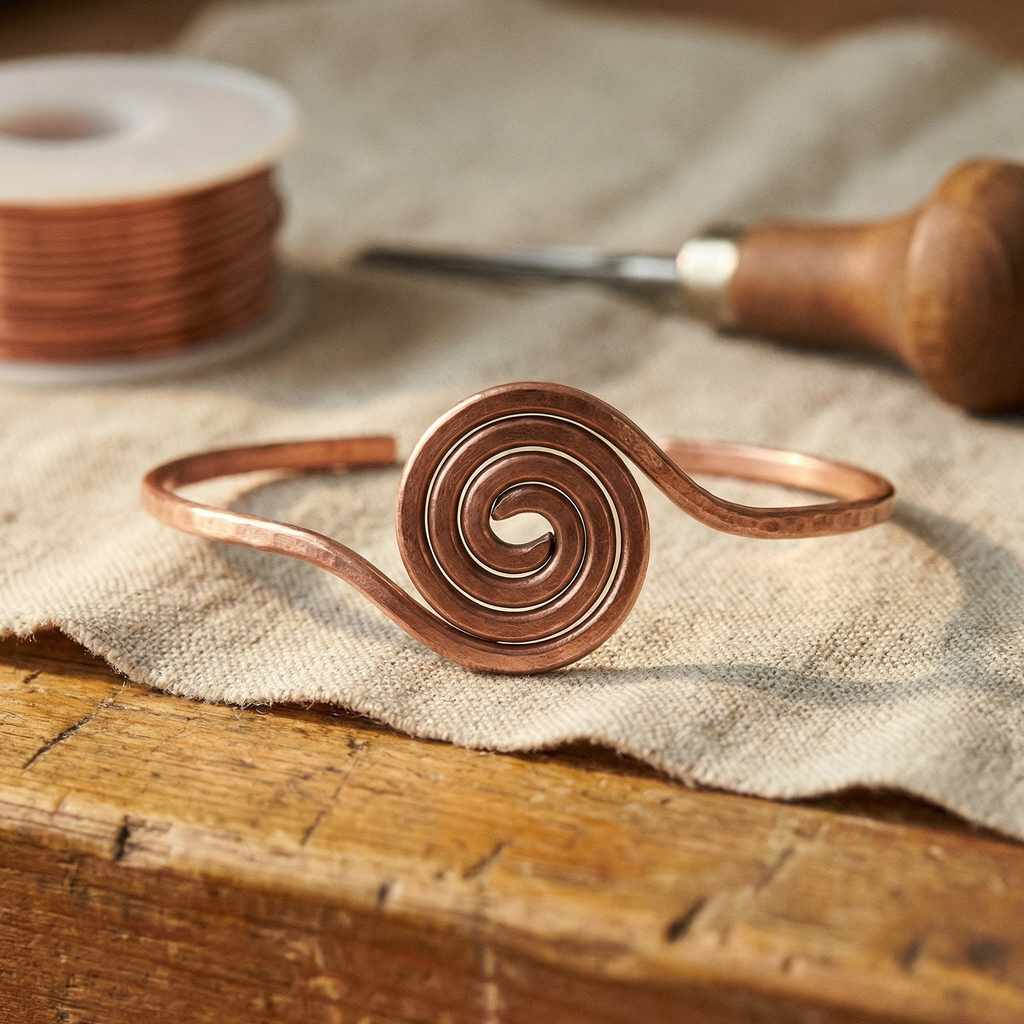 Shore Copper Anklet