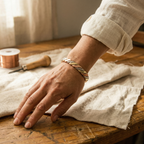Flint Copper Bracelet