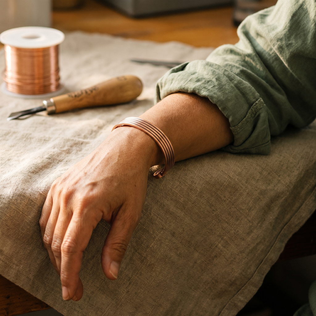 Frost Copper Bracelet