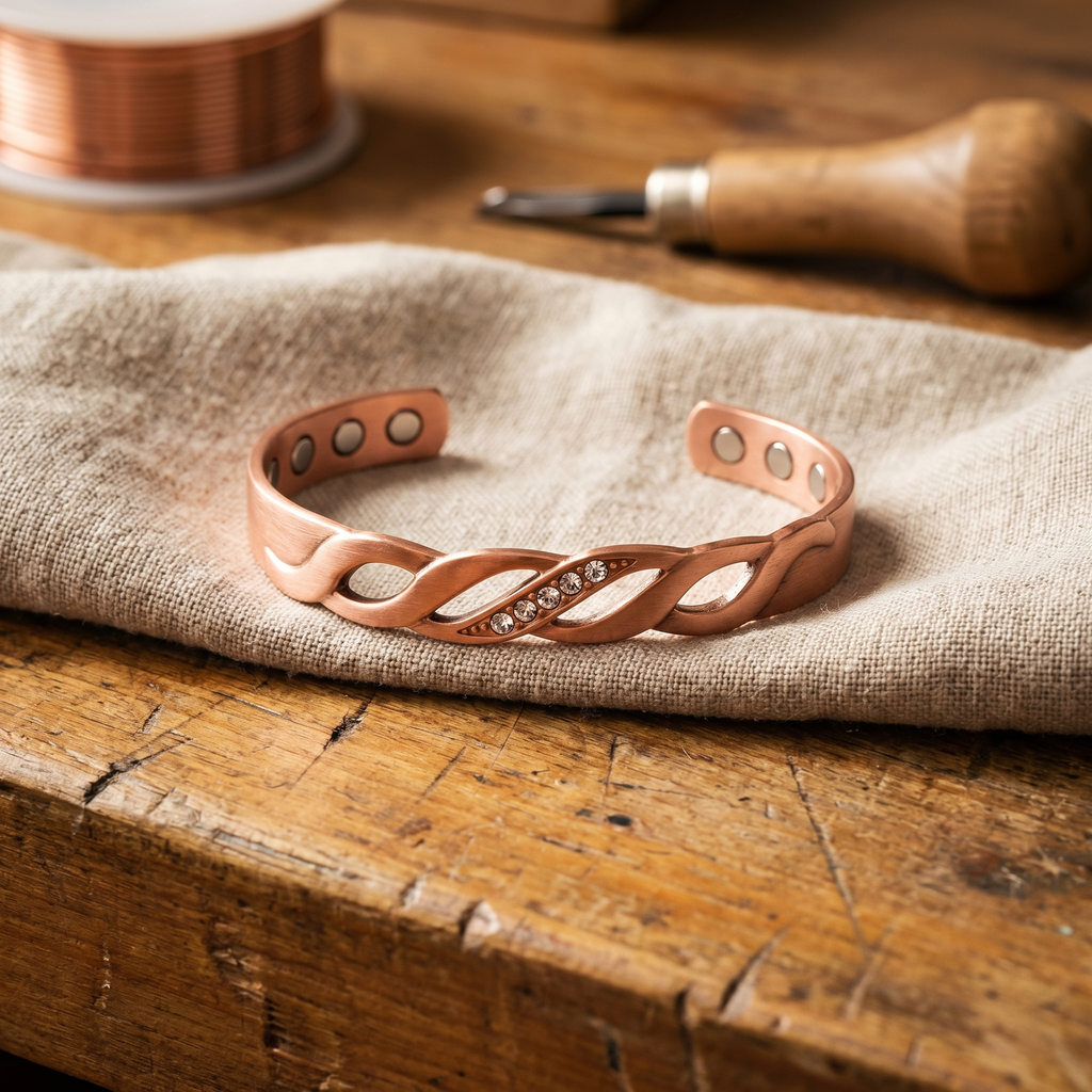 Brook Copper Bracelet