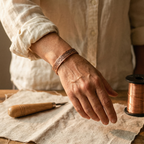Sand Musk Copper Bracelet