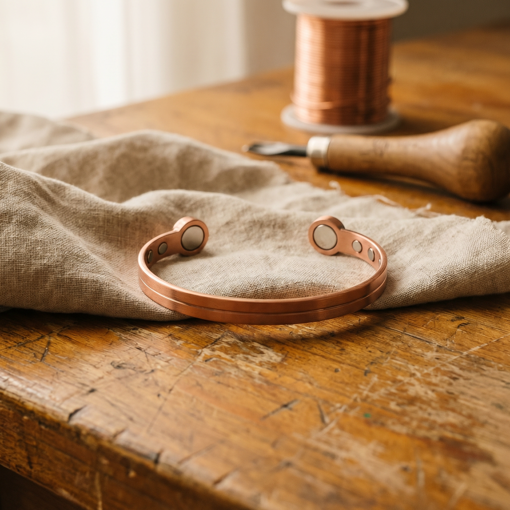 Moss Copper Bracelet