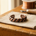 Quartz Copper Ring