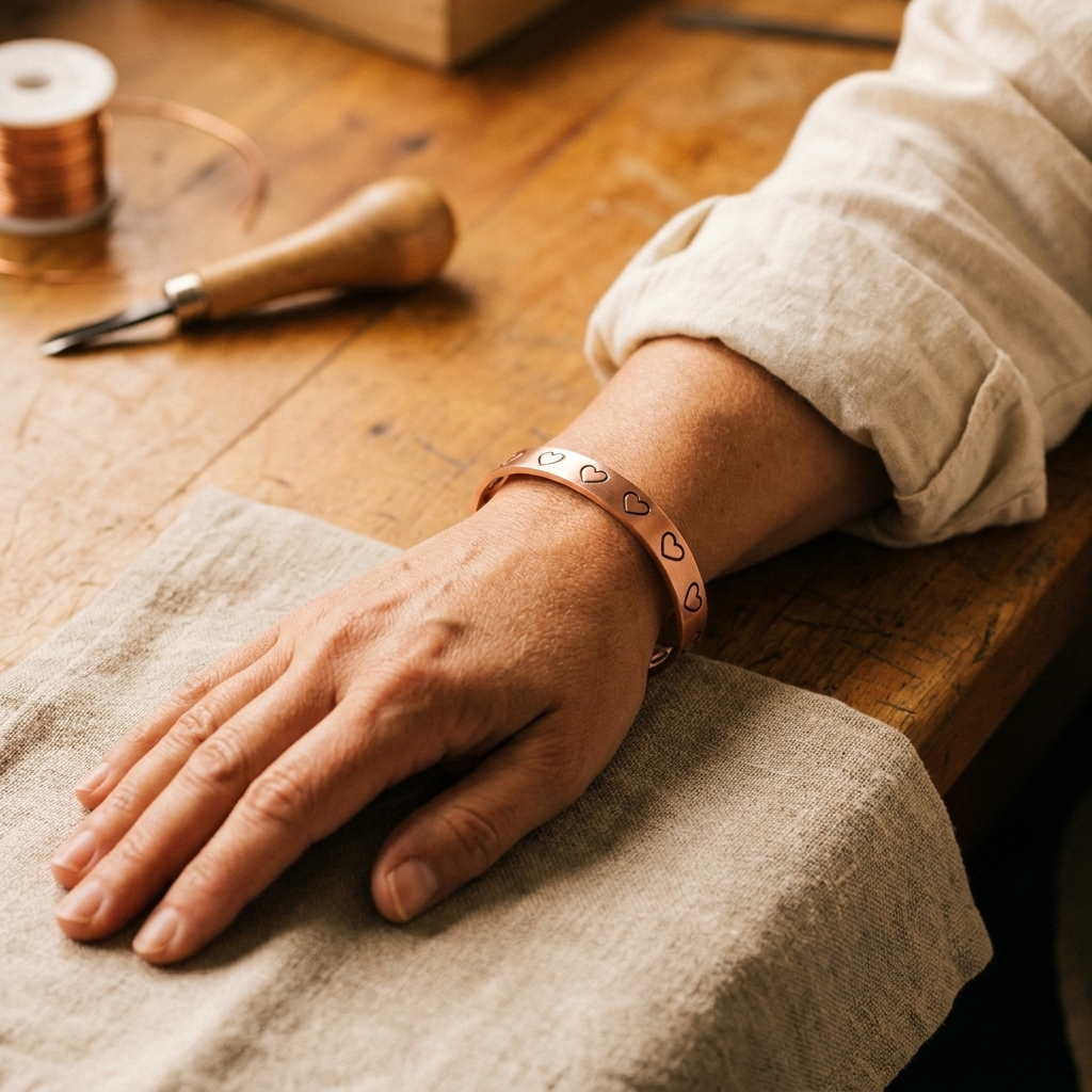 Clay Copper Bracelet