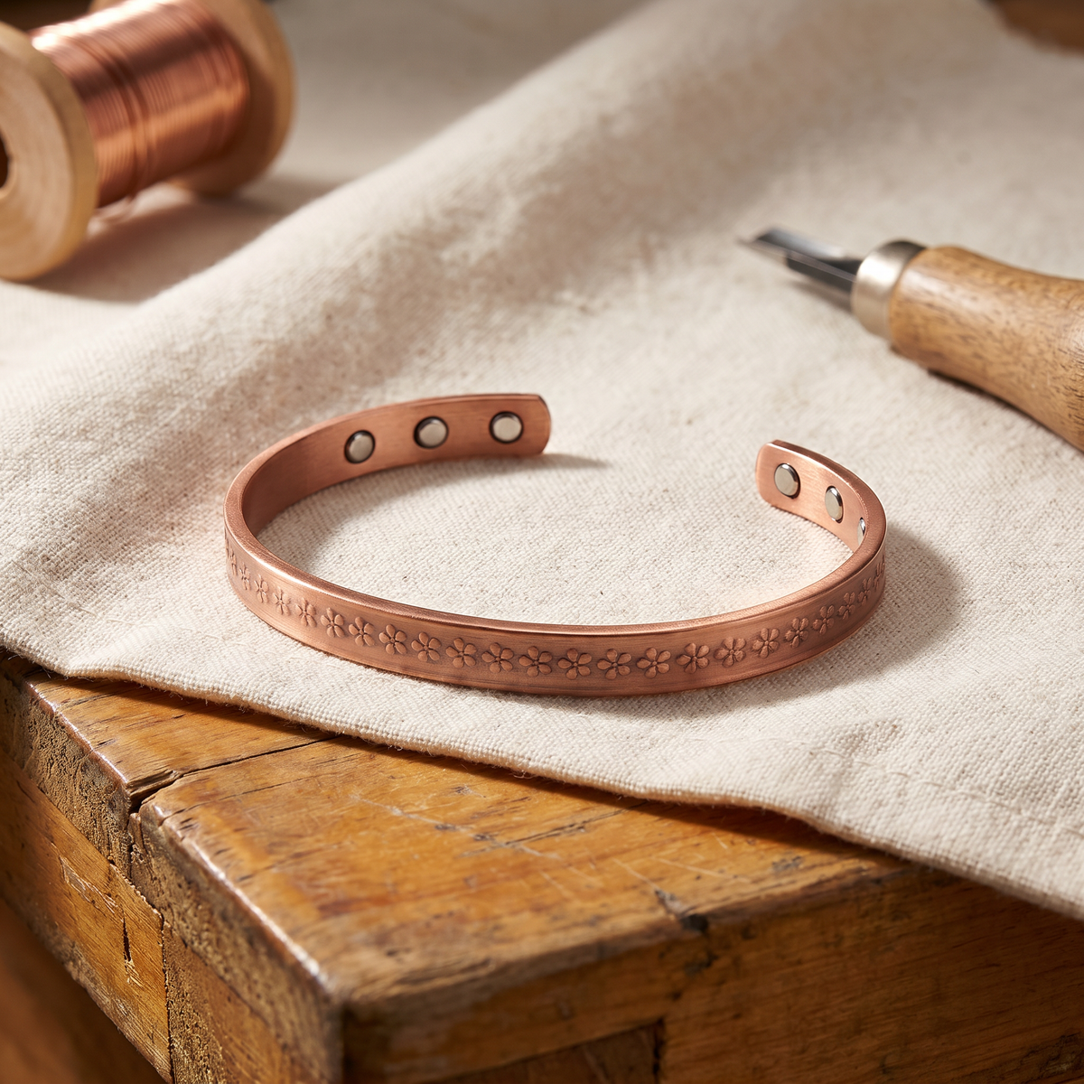Rust Copper Bracelet