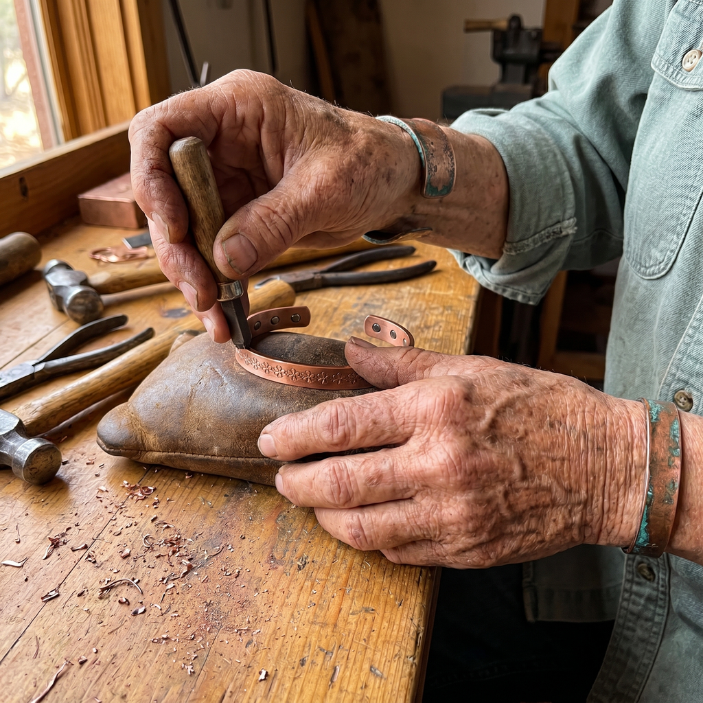 Rust Copper Bracelet