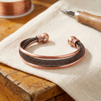 Bark Copper Bracelet
