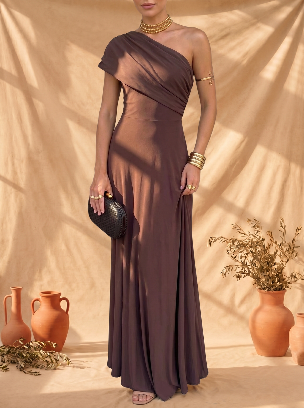 Toledo™ | One-Shoulder Maxi Dress