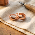 Shell Copper Earrings