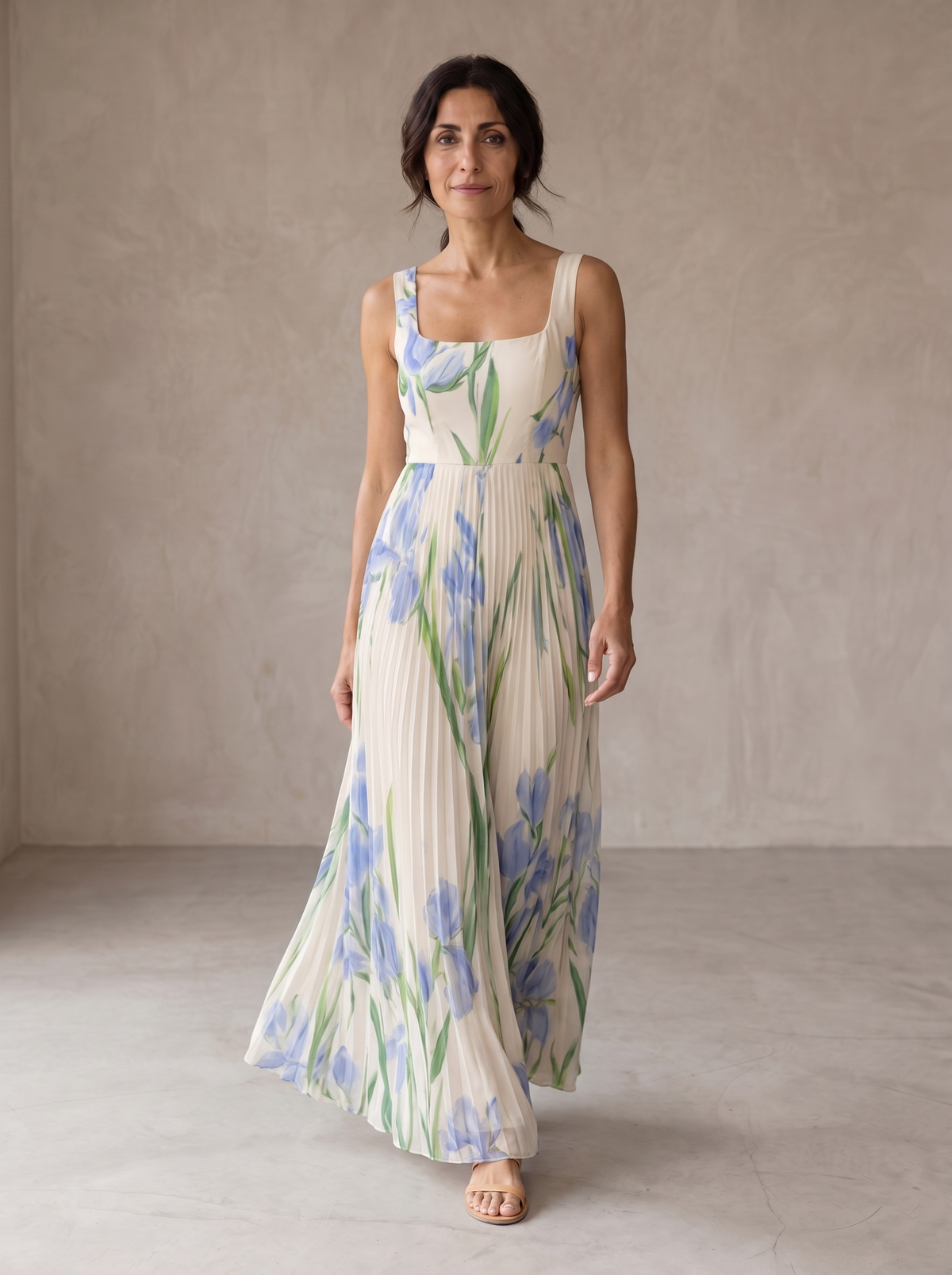 Oriah™ | A-Line Floral Maxi Dress