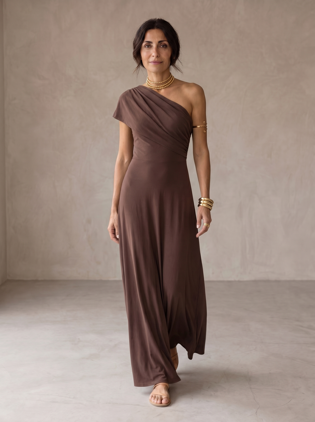 Toledo™ | One-Shoulder Maxi Dress
