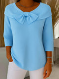 Tivella™ | Bow Neck Jumper