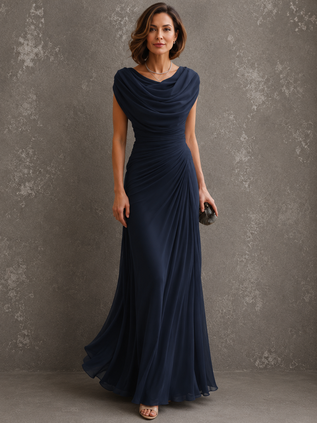 Maëlle™ | Draped Maxi Dress