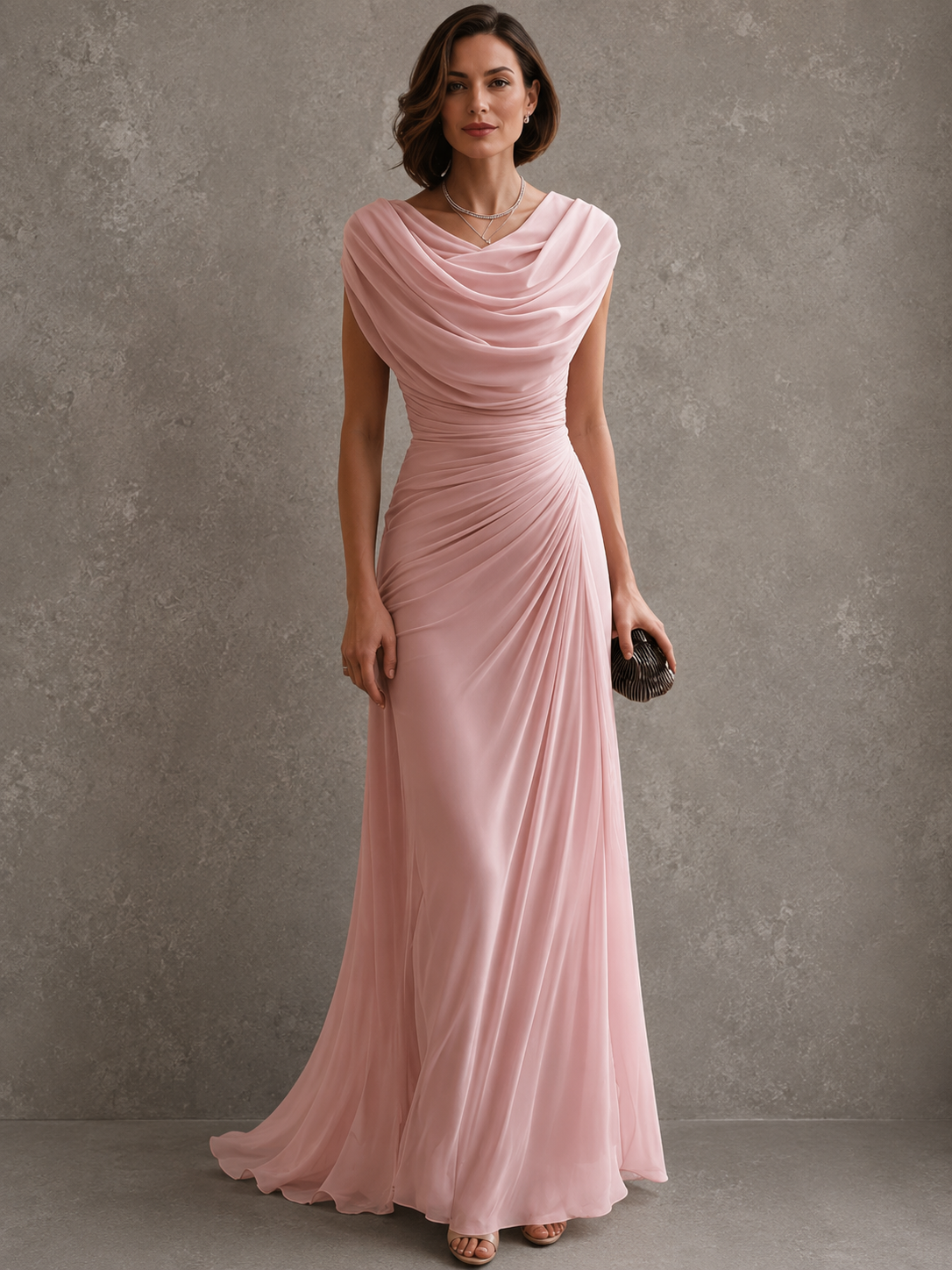 Maëlle™ | Draped Maxi Dress