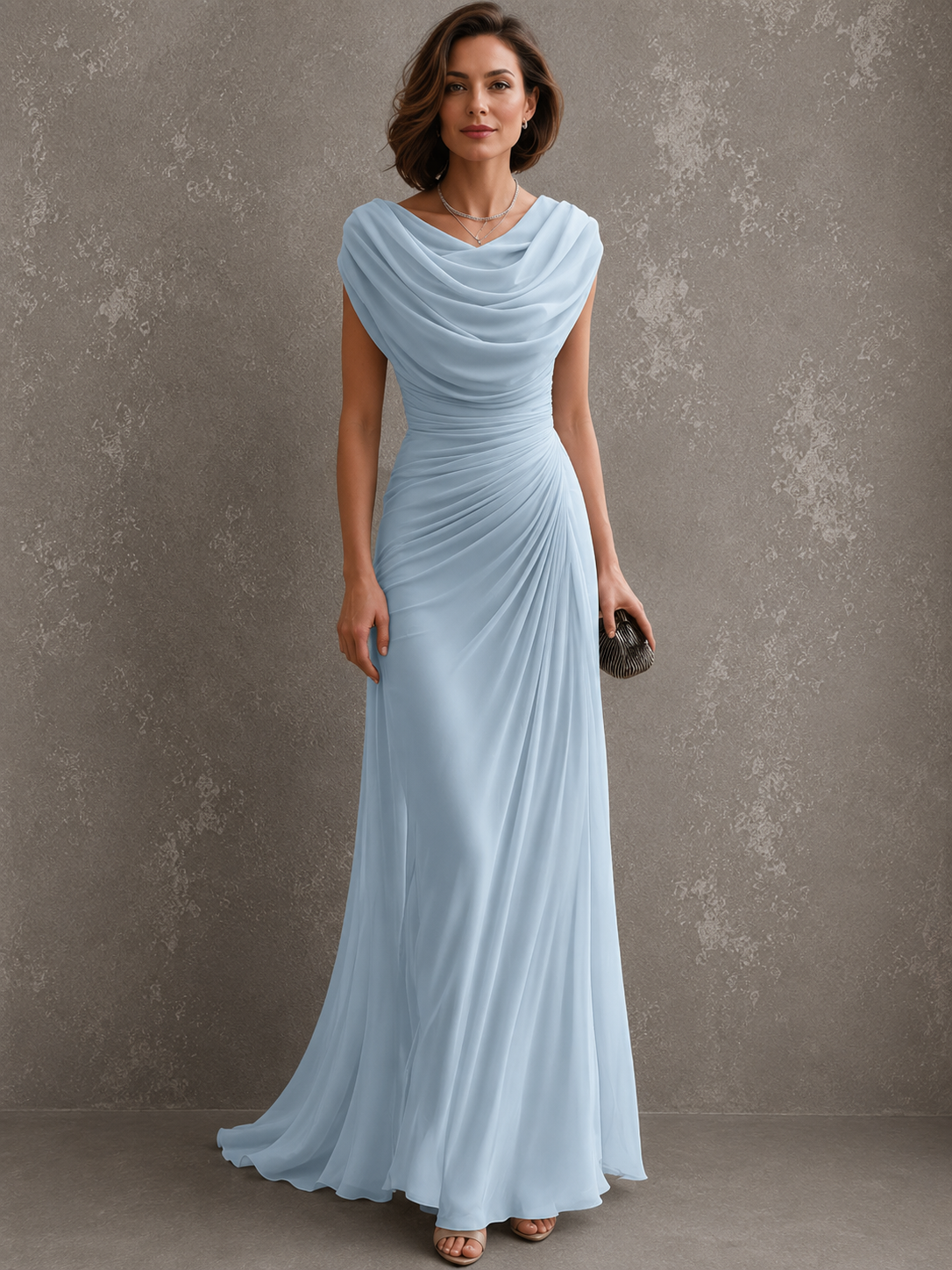 Maëlle™ | Draped Maxi Dress
