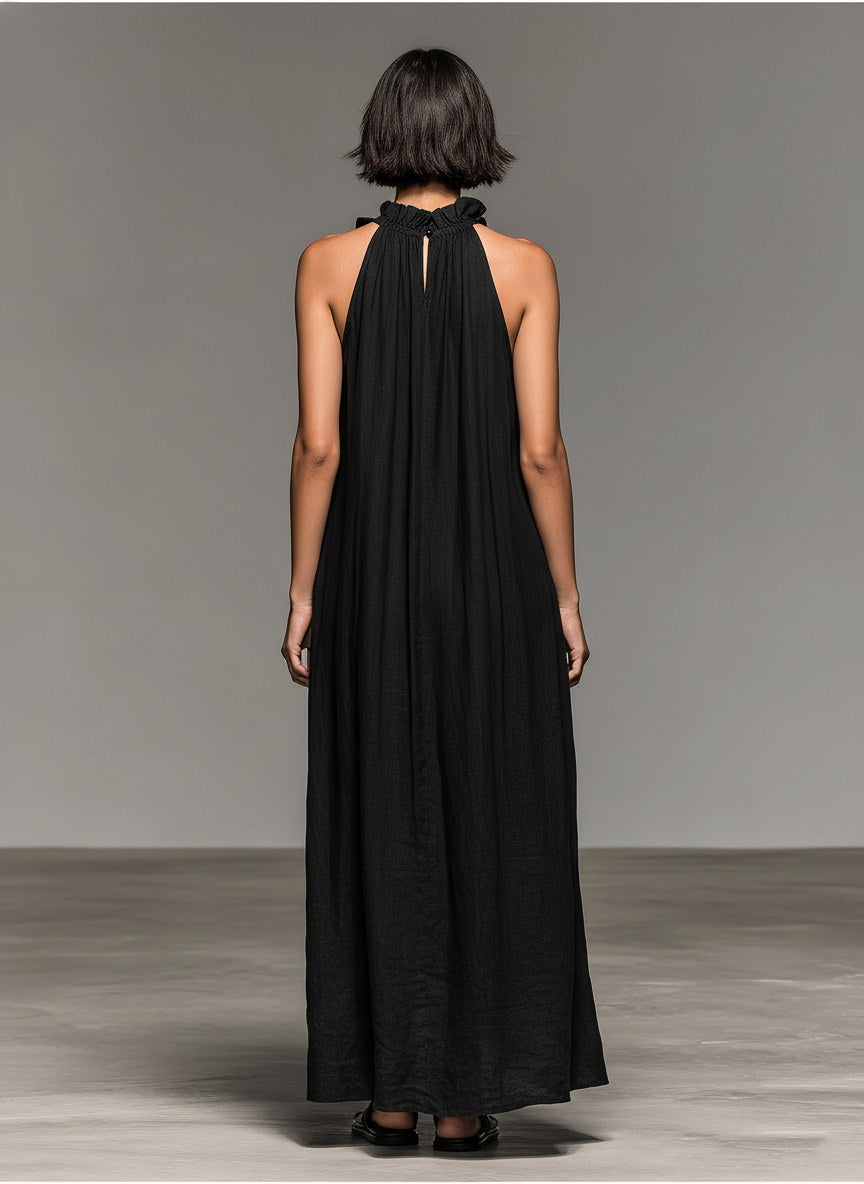 Hedwige | Elegant Long Dress with Chic Pockets