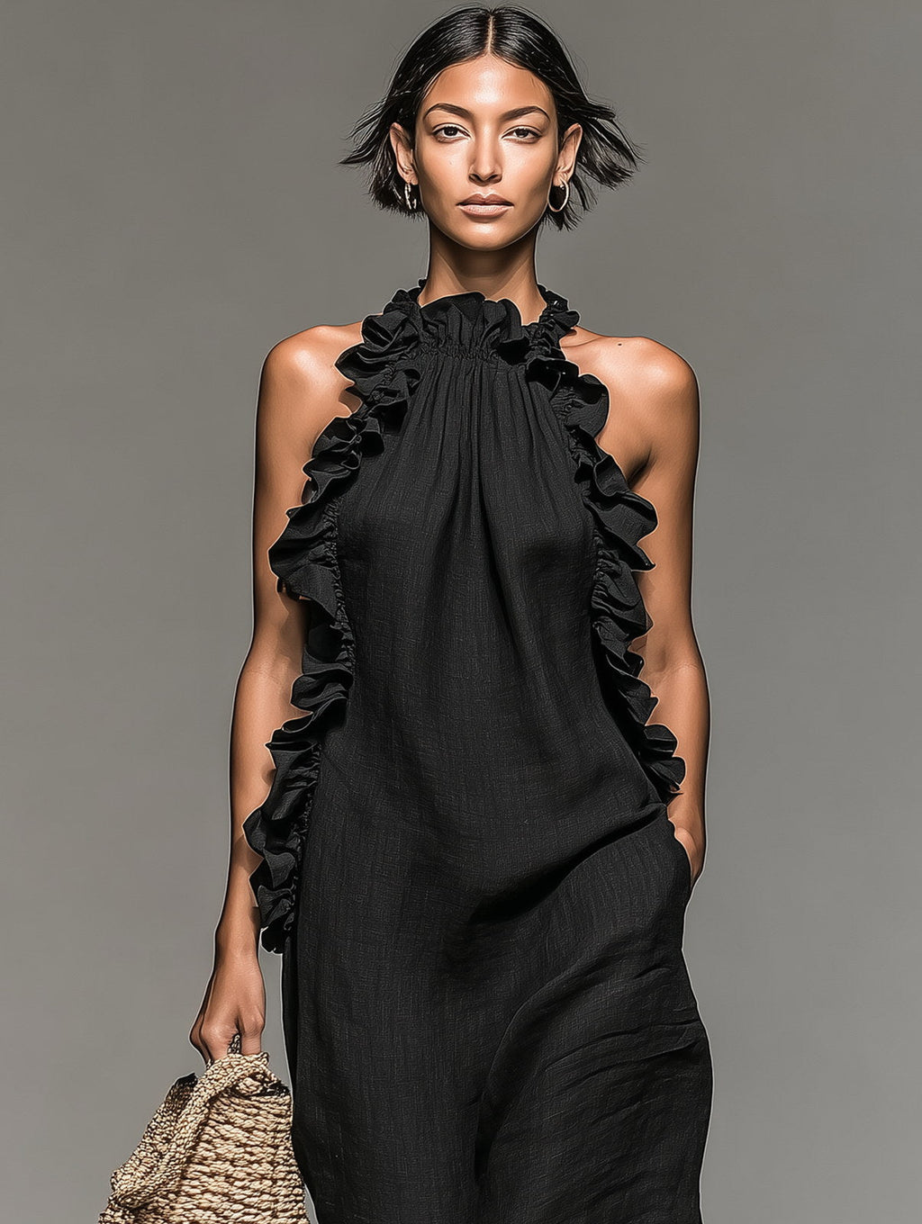 Hedwige | Elegant Long Dress with Chic Pockets