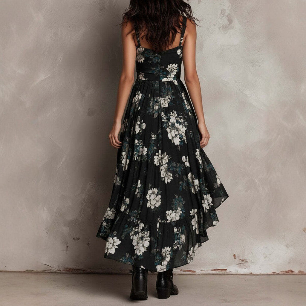 Marthe | Off-Centre Floral Dress