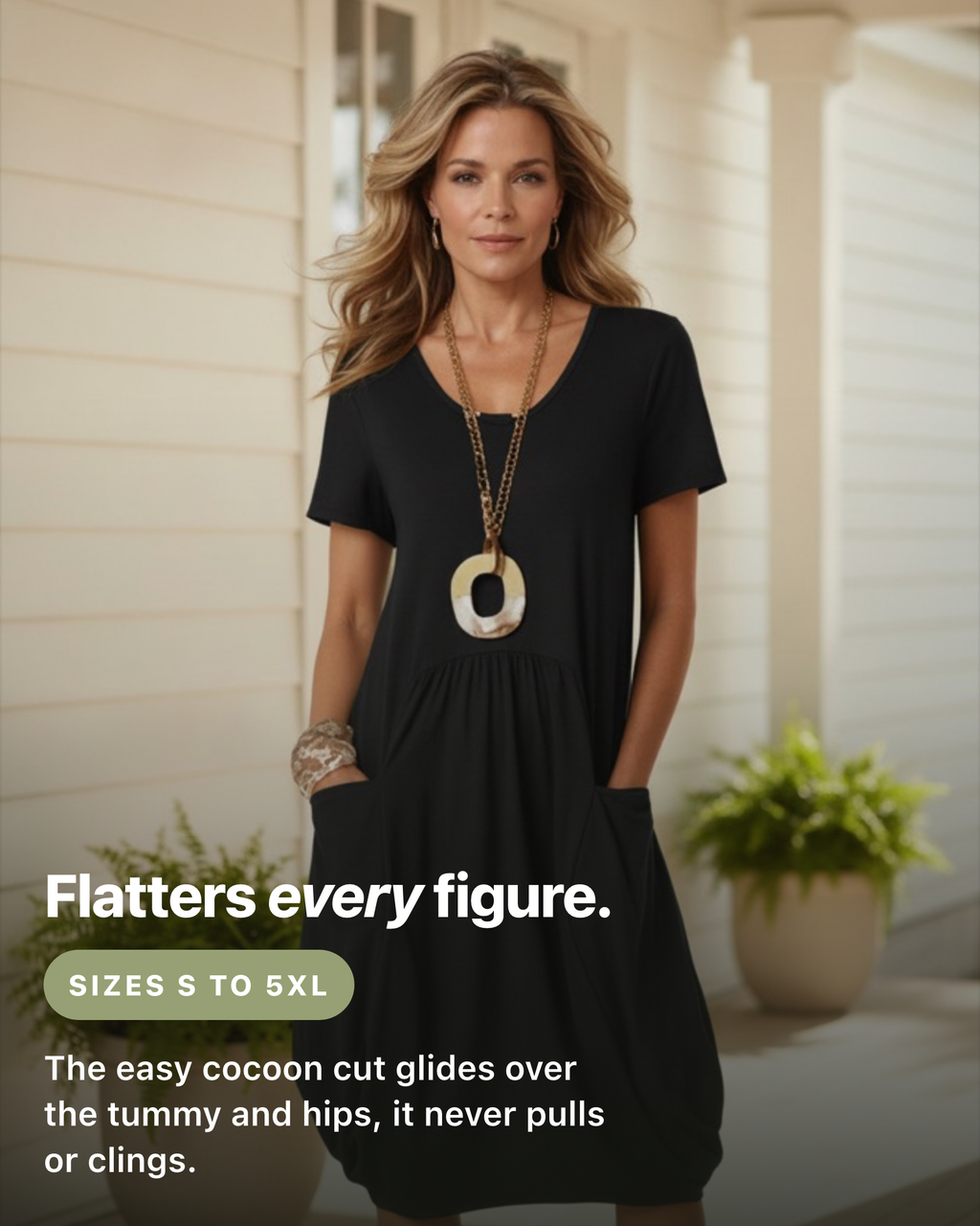 Kwani™ | Effortless Casual Flow Dress