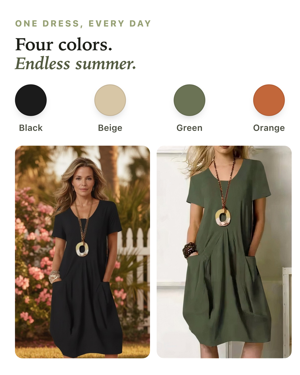 Kwani | Effortless Casual Flow Dress