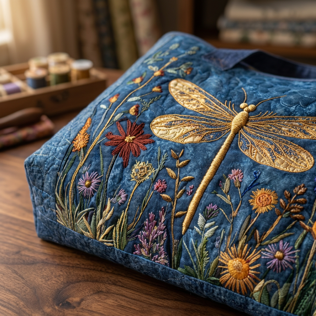 Women's Golden Dragonfly Bag – Roomy and Lightweight
