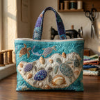 Artistic Quilted Turtle Bag – Two Sizes