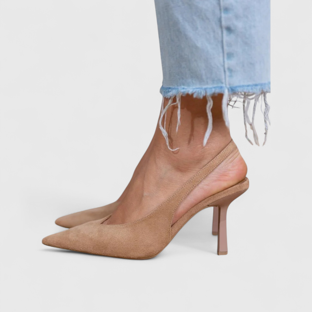 Women's Genuine Leather Heels